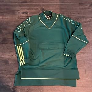 ADIDAS IVY PARK Cargo Sweatshirt with pocket. NEW Unisex Size M Green Color